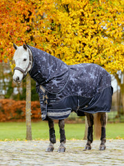LeMieux Arika Star Turnout Rug (0g) in Navy