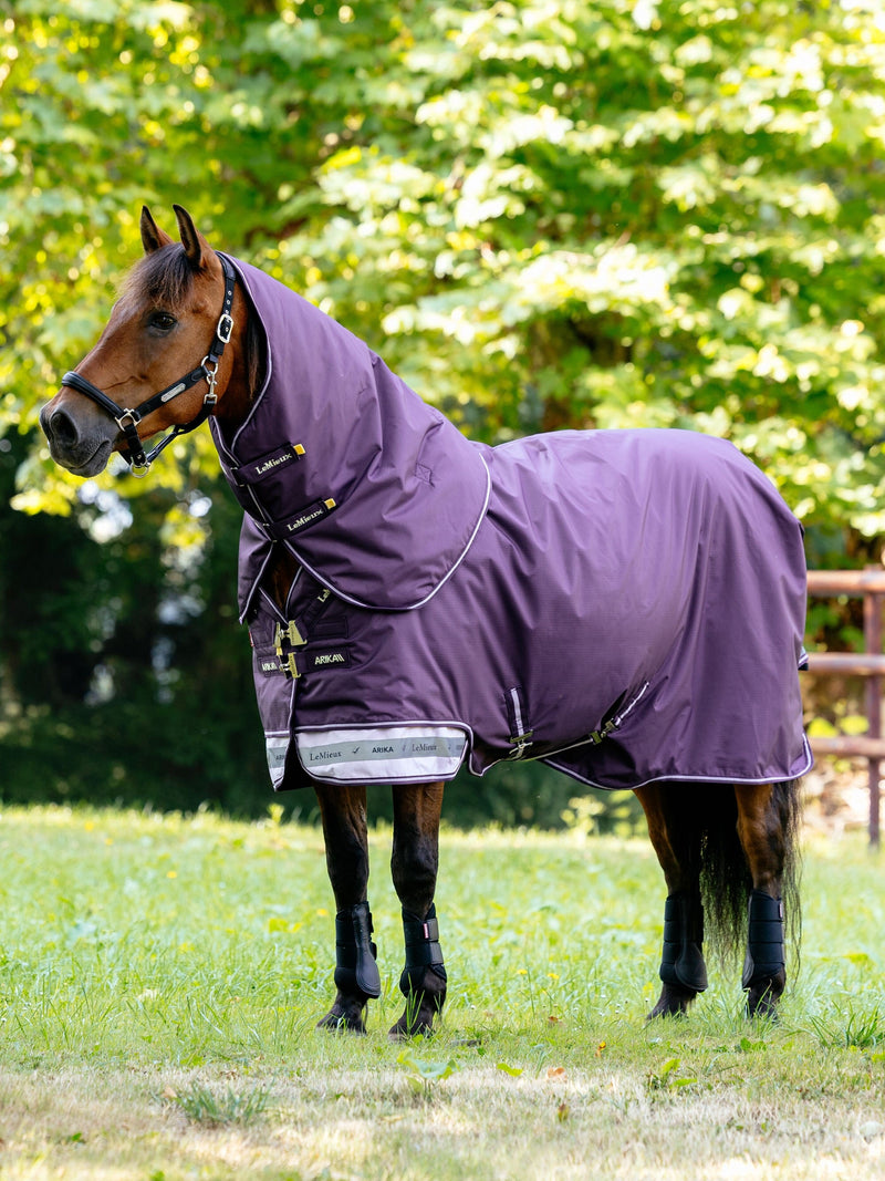 LeMieux Arika Ripstop Turnout Blanket (0g Lite) in Juniper