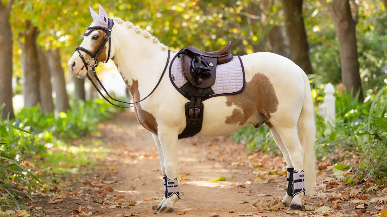 LeMieux Mini Suede Close Contact Square Saddle Pad