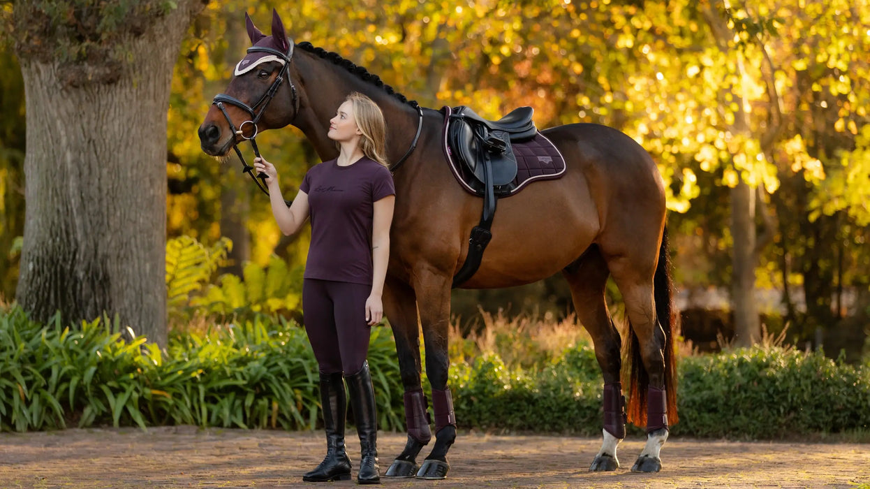 LeMieux Loire Classic GP Square Saddle Pad Premium