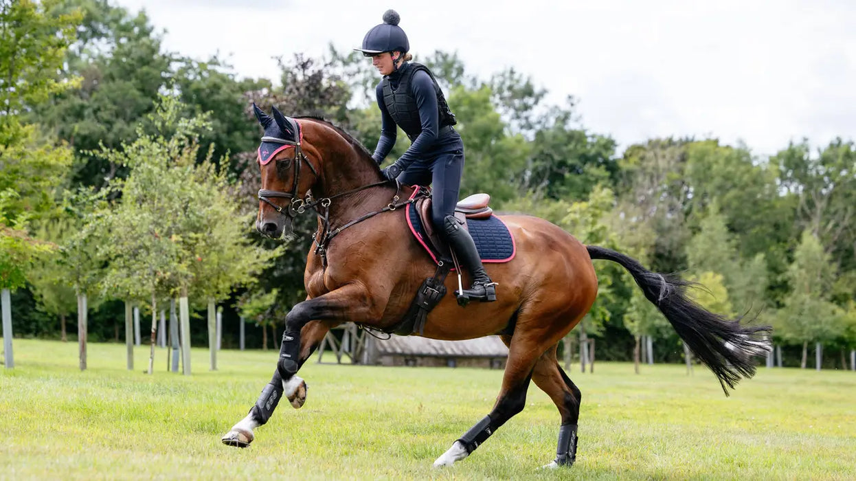 LeMieux Suede Close Contact Square Jumping Saddle Pad