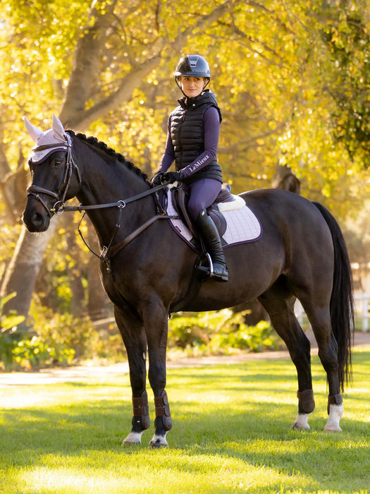 LeMieux Merino+ Suede Close Contact Square Saddle Pad