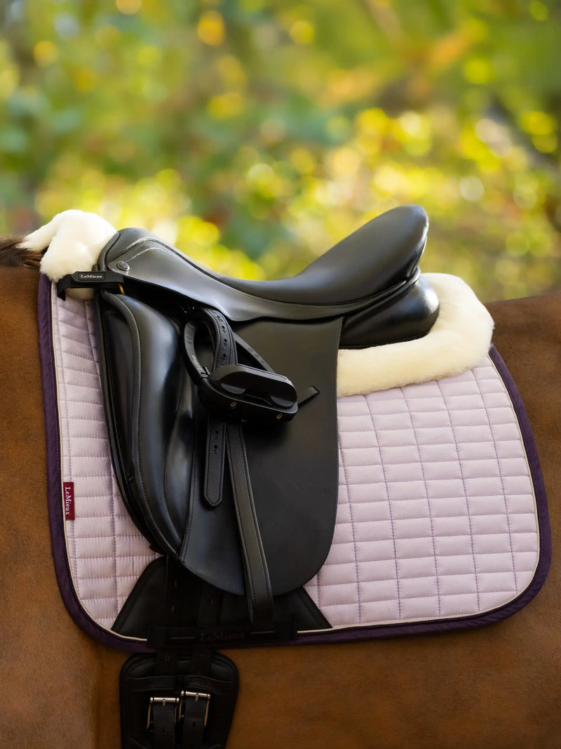 LeMieux Merino+ Suede Dressage Saddle Pad