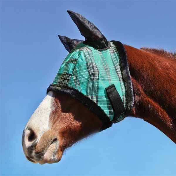 Kensington Fly Mask With Fleece Trim With Ears - Closeout
