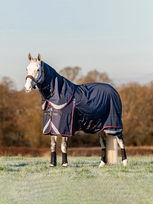 LeMieux Kudos Turnout Blanket (100g Medium/Lite, with Detachable Hood) in Navy