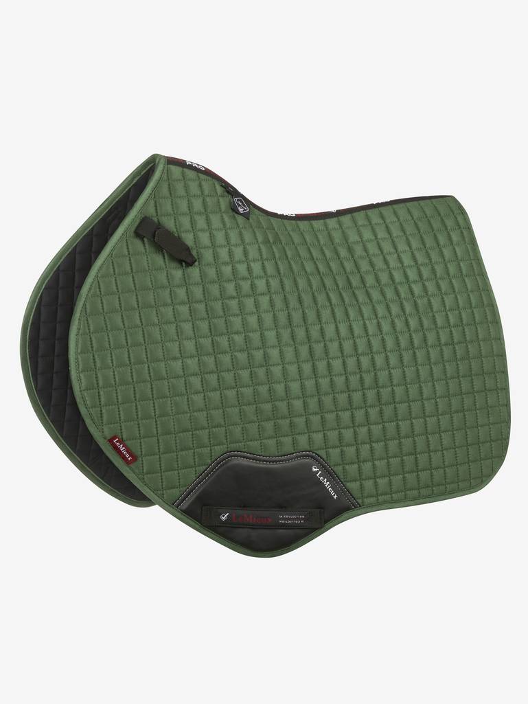 Suede Close Contact Square Hunter Green