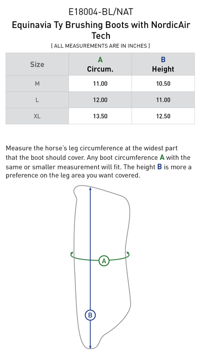 Equinavia Ty Brushing Boots with NordicAir™ Tech