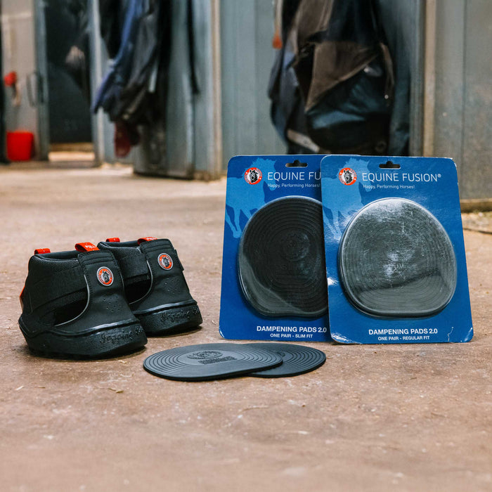 Equine Fusion Dampening Hoof Boot Pads 2.0 Pair
