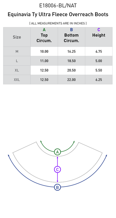 Equinavia Ty Ultra Fleece Overreach Boots