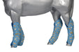 WeatherBeeta 1200D Wide Tab Long Travel Boots in Seahorse Print - All 4 Legs