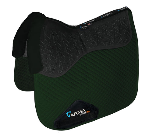 Shires ARMA Fusion Dressage Saddlecloth in Green