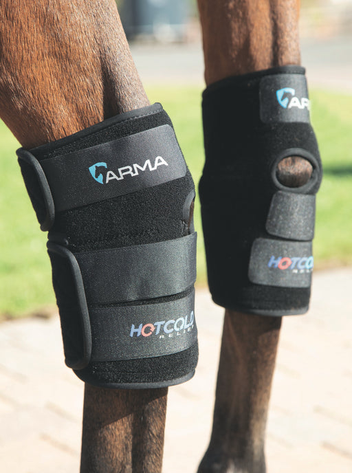 Shires ARMA Hot/Cold Joint Relief Boots on Knee