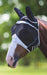 Fly Guard Pro by Shires Fine Mesh Fly Mask With Ears in Black - On Horse