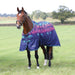 Shires Tempest Original Turnout Sheet (0g Lite) in Navy Forest - On Horse