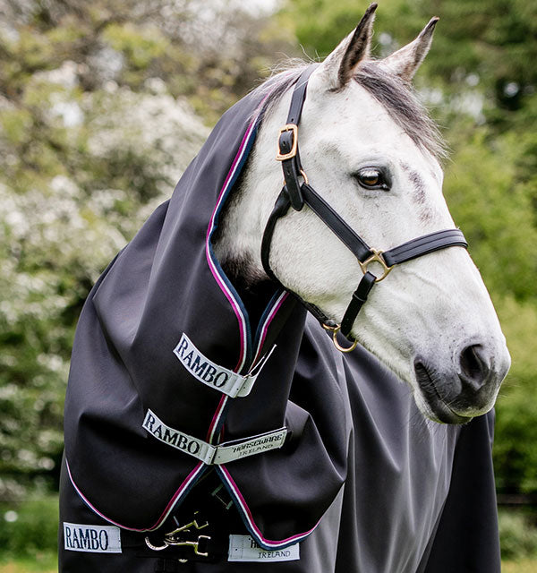 Rambo Supreme 1680D Turnout Hood (150g Medium-Lite)