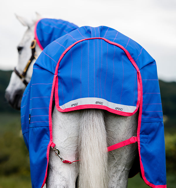 Amigo Bravo 12 Reflectech Plus Turnout Blanket (250g Medium, 150g Hood)