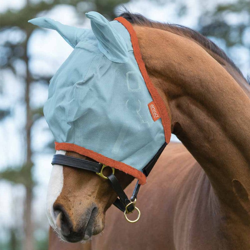 Amigo Fly Mask With Ears - CLOSEOUT