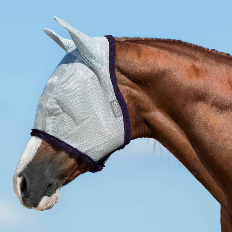Amigo Fly Mask With Ears - CLOSEOUT