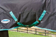 WeatherBeeta Green-Tec Detach-a-Neck Heavy Turnout Blanket Surcingles