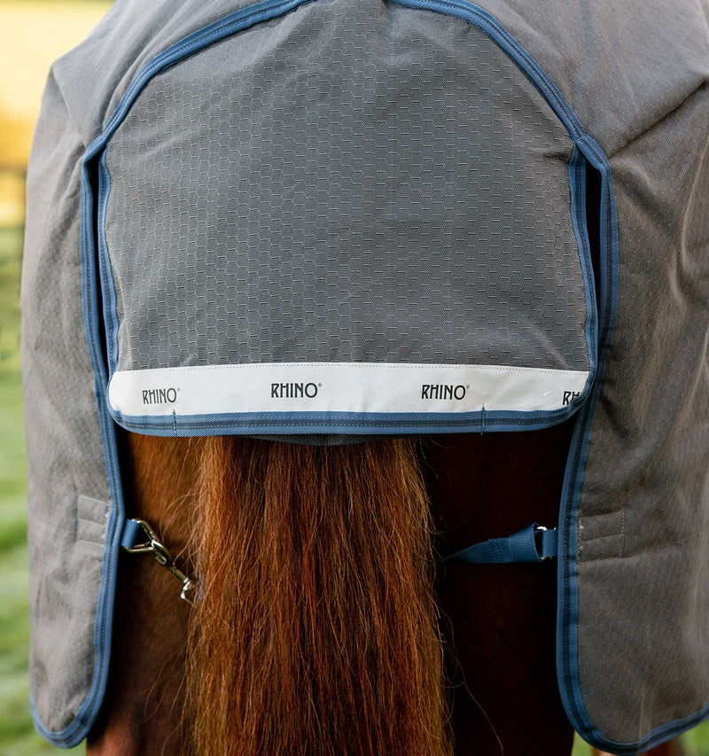 Rhino Plus Hexstop Vari-Layer Turnout Blanket (250g Medium, 100g Hood)