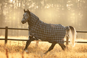 Rhino Plus Vari-Layer Turnout (450g Heavy) - Navy with Indigo Check