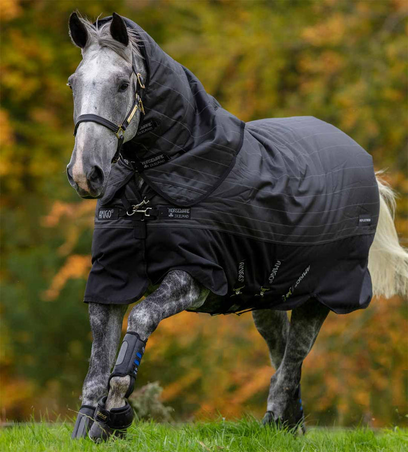 Amigo Bravo 12 Reflectech Plus Turnout Blanket (250g Medium, 150g Hood)