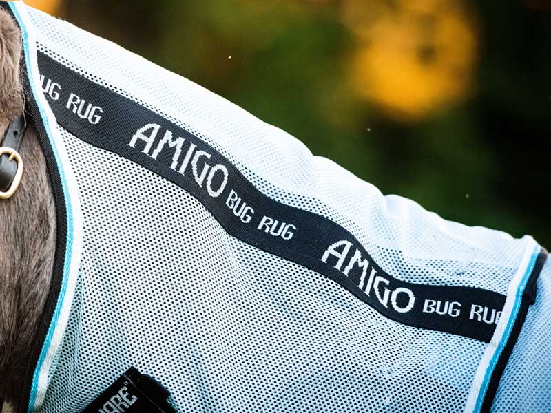 Amigo Bug Rug Pony Neck Detail