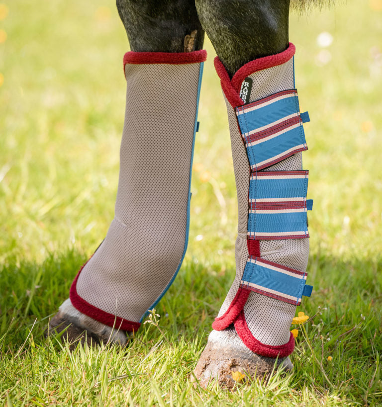 Rambo Fly Boots Oatmeal Cherry