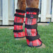 Kensington Protective Draft Fly Boots - Deluxe Red Plaid