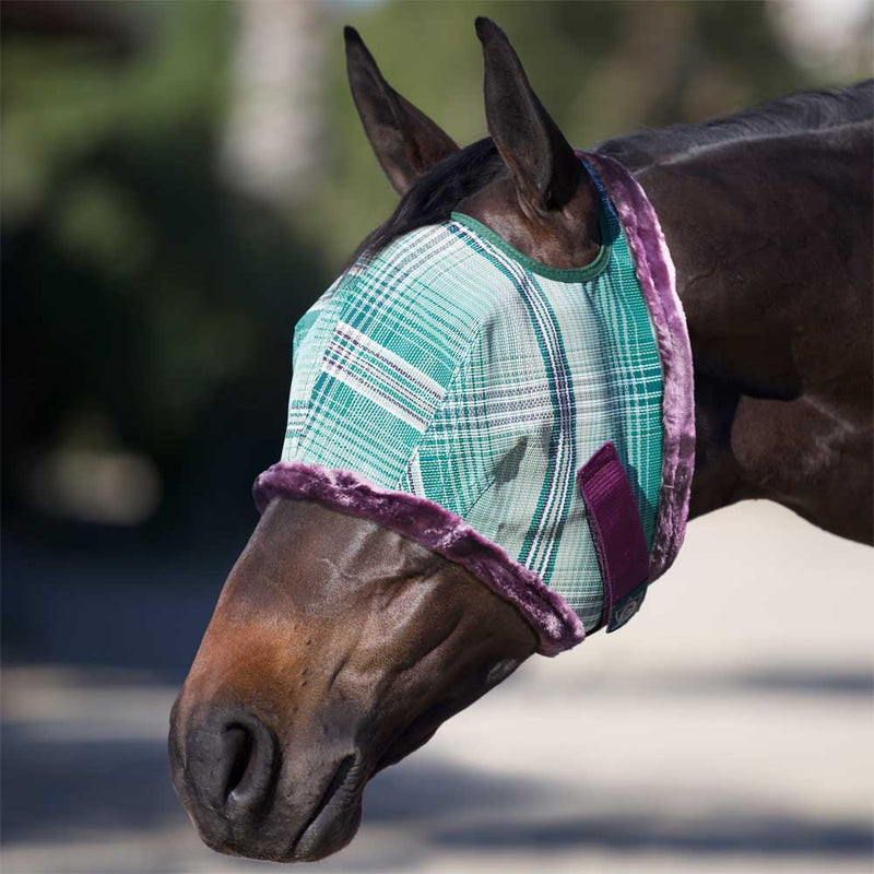 Kensington Fly Mask in Imperial Jade