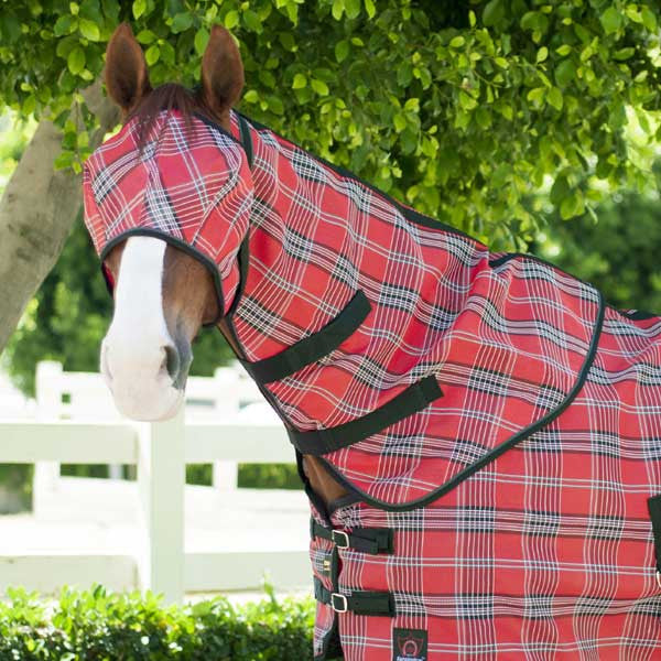 Kensington Protective Neck Piece - Deluxe Red Plaid
