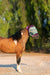 Kensington Pony Fly Mask with Plush Fleece Trim in Imperial Jade