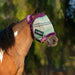 Kensington Mini Fly Mask with Fleece Trim in Imperial Jade