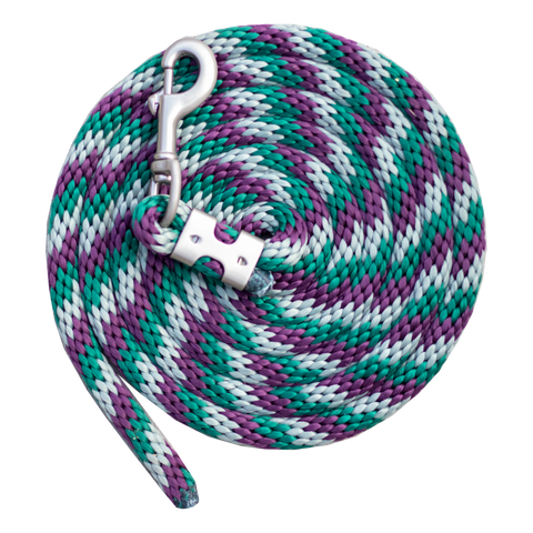 Kensington 10' Poly Tri-Colored Lead Rope