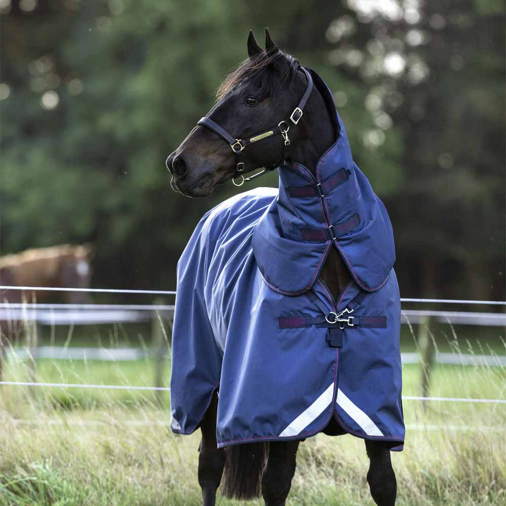 Rambo Optimo Turnout Blanket Bundle (0g Lite, 400g Liner, 150g Hood