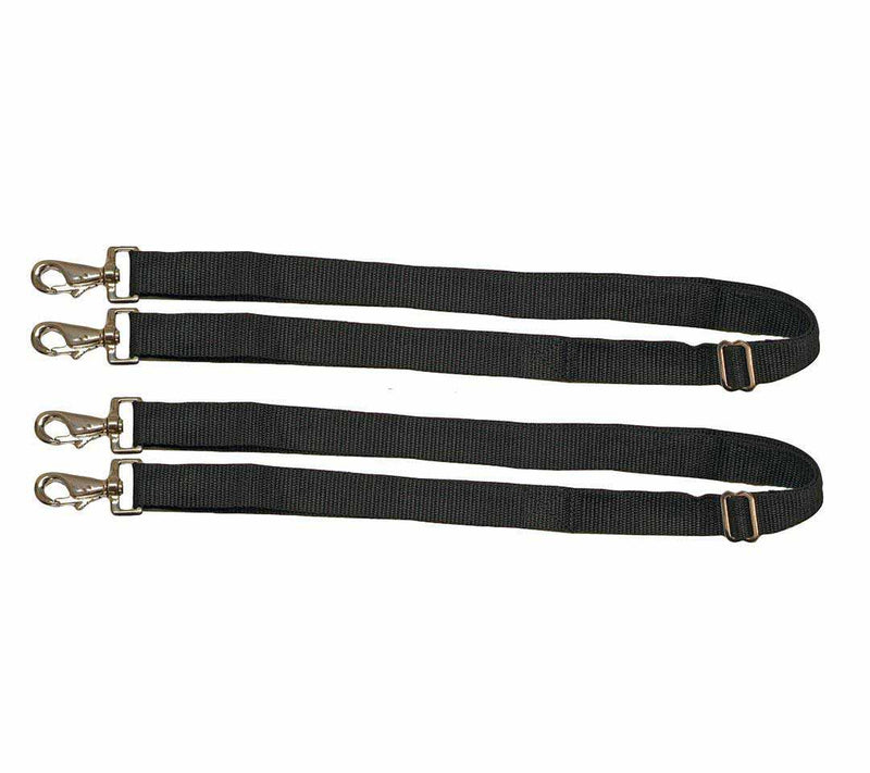 WeatherBeeta 2-Snap Leg Straps in Black